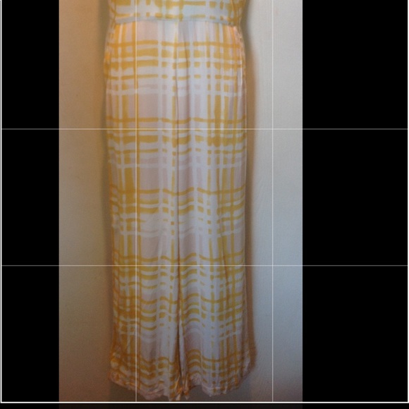 Jumpsuit one piece , Silk  SZ6 straight wide legs - Picture 2 of 7